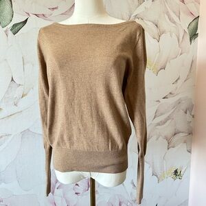 Elegant Tan Sweater